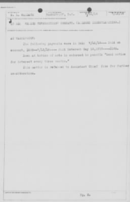 Thumbnail for Old German Files, 1909-21 > Alleged Irregularities (#8000-229106)