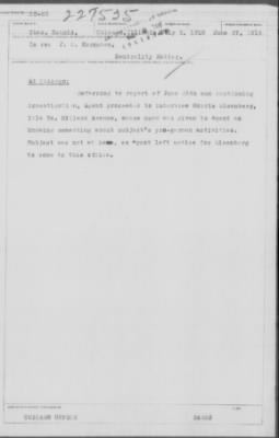 Old German Files, 1909-21 > John C. Kernchen (#227535)
