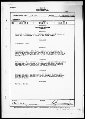 USS LST-312 > War Diary, 12/1/43 to 1/31/44