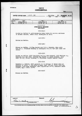 USS LST-312 > War Diary, 12/1/43 to 1/31/44