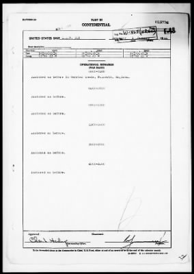 USS LST-312 > War Diary, 12/1/43 to 1/31/44