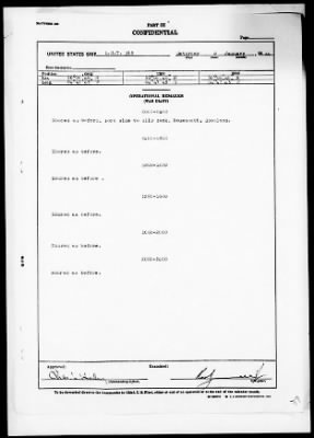 USS LST-312 > War Diary, 12/1/43 to 1/31/44