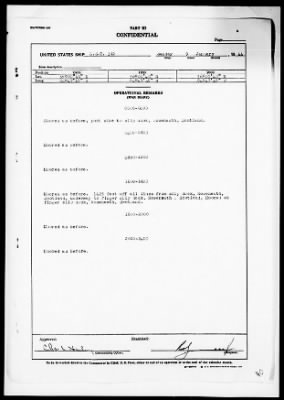 USS LST-312 > War Diary, 12/1/43 to 1/31/44