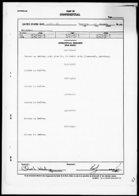 Thumbnail for USS LST-312 > War Diary, 12/1/43 to 1/31/44