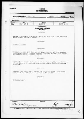 USS LST-312 > War Diary, 12/1/43 to 1/31/44