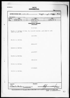 USS LST-312 > War Diary, 12/1/43 to 1/31/44