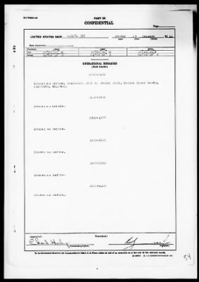 Thumbnail for USS LST-312 > War Diary, 12/1/43 to 1/31/44