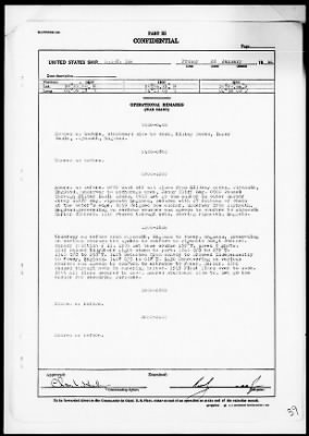 USS LST-312 > War Diary, 12/1/43 to 1/31/44