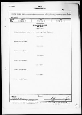 USS LST-312 > War Diary, 12/1/43 to 1/31/44