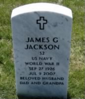 Thumbnail for Headstone for S2 James 'Jim' Glendell Jackson - Jeff. Barracks Nat. Cem. St Louis, MO