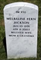 Thumbnail for Headstone for Melbaline Fern Brewer *Jackson at J.B. Nat. Cem. St Louis, MO, USA