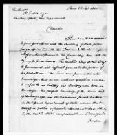 US, Letters Received by the Adjutant General, 1805-1821 record example