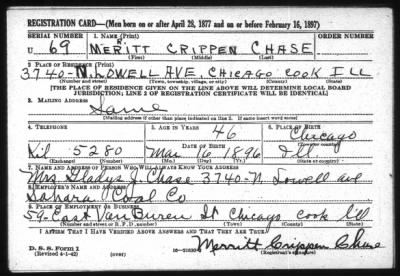 Thumbnail for Merritt Crippen > Chase, Merritt Crippen (1896)