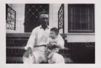 Thumbnail for Oscar Franklin Welch holding grandson Buddy Joe Griffin