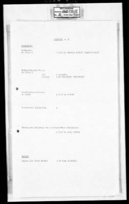 Subject File > List Of Fine Arts And Archival Personnel Of Germany