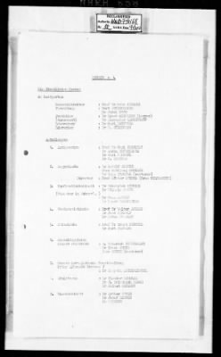 Subject File > List Of Fine Arts And Archival Personnel Of Germany