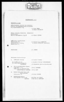 Subject File > List Of Fine Arts And Archival Personnel Of Germany