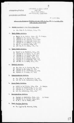 NATC STRINGER BAY, NEW GUINEA > War Diary, 11/1/43 to 3/31/44