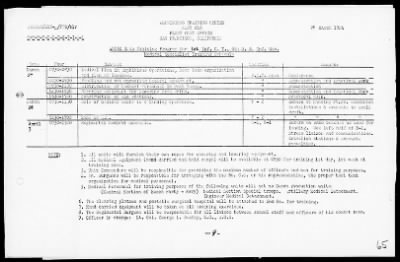 NATC STRINGER BAY, NEW GUINEA > War Diary, 11/1/43 to 3/31/44