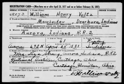 William Henry > Voltz, William Henry (1881)