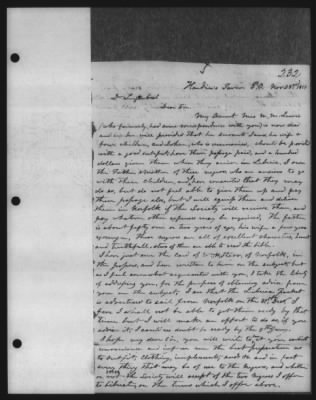 Domestic Letters > 22 Nov 1851-16 Feb 1852