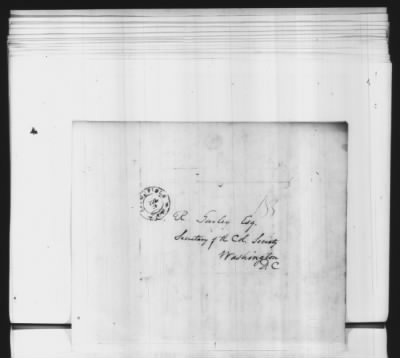 Thumbnail for Domestic Letters > 23 Jul-4 Oct 1832