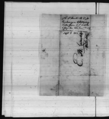 Thumbnail for Domestic Letters > 17 Jul 1823-20 Mar 1827