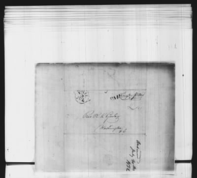 Thumbnail for Domestic Letters > 23 Jul-4 Oct 1832