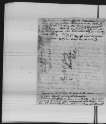 Thumbnail for Domestic Letters > 17 Jul 1823-20 Mar 1827