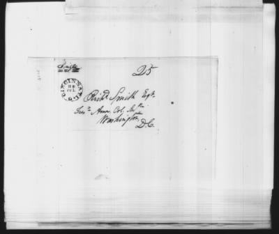 Thumbnail for Domestic Letters > 23 Jul-4 Oct 1832