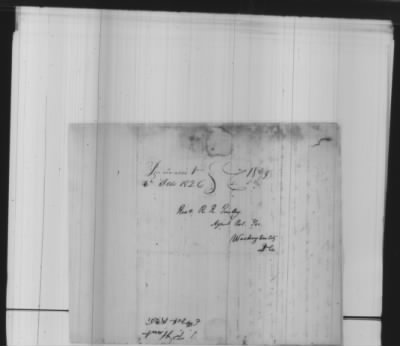 Thumbnail for Domestic Letters > 17 Jul 1823-20 Mar 1827