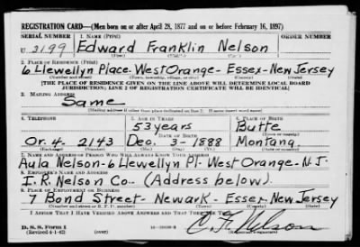 Thumbnail for Edward Franklin > Nelson, Edward Franklin (1888)