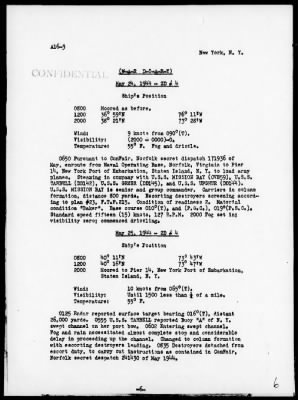 USS TULAGI > War Diary, 5/1-31/44