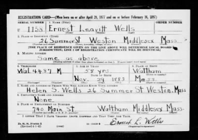 Thumbnail for Ernest Leavitt > Wells, Ernest Leavitt (1883)