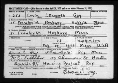 Thumbnail for Ervin Ellsworth > Gay, Ervin Ellsworth (1879)