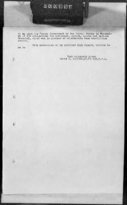 Thumbnail for Q: Air Service Liquidation > 5: Monthly Reports on AEF Air Service Liquidation and Demobilization, Nov 1918-Mar 1919