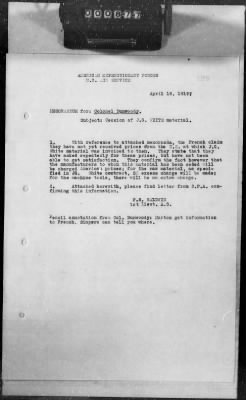 Q: Air Service Liquidation > 5: Monthly Reports on AEF Air Service Liquidation and Demobilization, Nov 1918-Mar 1919