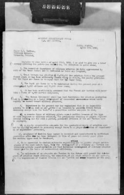 Thumbnail for Q: Air Service Liquidation > 5: Monthly Reports on AEF Air Service Liquidation and Demobilization, Nov 1918-Mar 1919