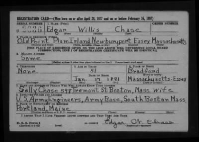 Thumbnail for Edgar Willis > Chase, Edgar Willis (1891)