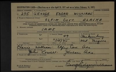 Thumbnail for George Edgar > Williams, George Edgar (1892)