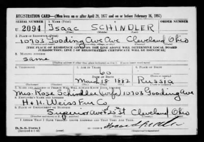 Thumbnail for Isaac > Schindler, Isaac (1882)