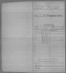 Blair, Hiram (Charles) A 51 VA Inf (Conf) Compiled Service Record Page 1.jpg