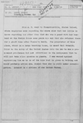 Old German Files, 1909-21 > Mrs. Mabel Wickel (#183055)