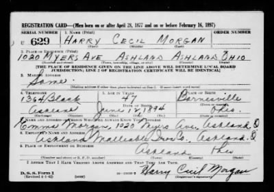 Harry Cecil > Morgan, Harry Cecil (1894)