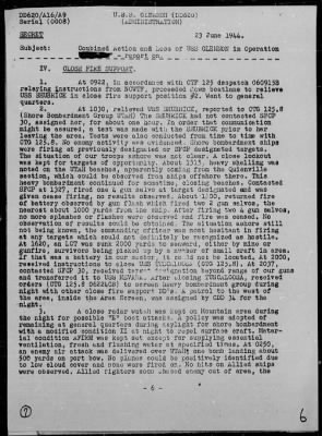 Thumbnail for USS GLENNON > Rep On Ops During Invasion of France, 6/6-8/44, Striking of Mine on 6/8/44, Salvage Ops 6/8-10/44 & Sinking of on 6/10/44