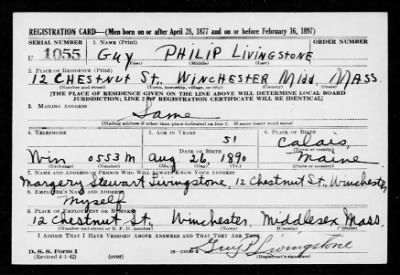 Guy Philip > Livingstone, Guy Philip (1890)