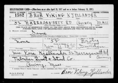 Thumbnail for Bror Viking > Kjellander, Bror Viking (1890)