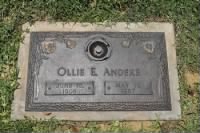 Thumbnail for Ollie Earl Anders Grave