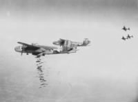 Dropping BOMBS [on the Germans] over Italy, 1944 /Dan P Bowling Photo