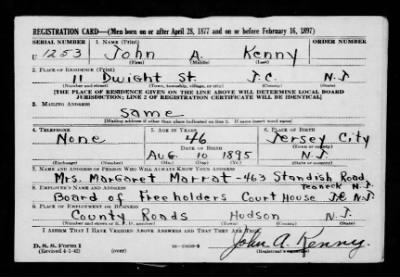 Thumbnail for John A > Kenny, John A (1895)